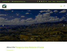 Tablet Screenshot of patagoniaalliance.org